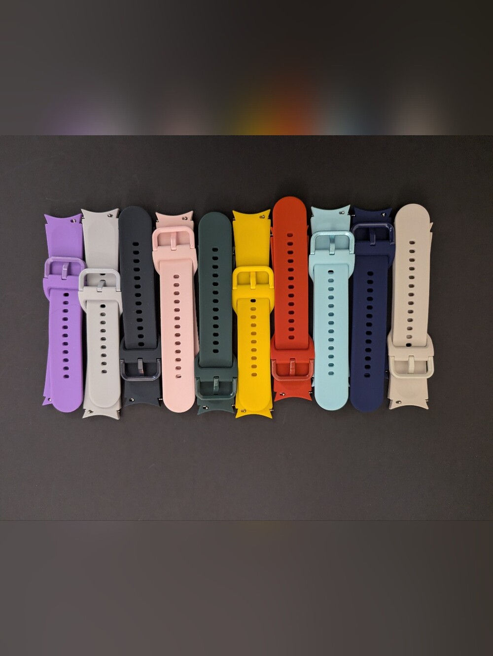 10 Pack Silicone Wristbands